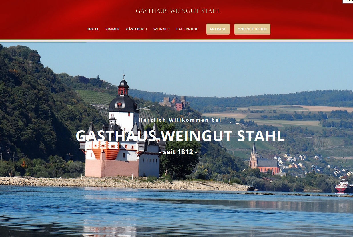Weingut und Gasthaus Stahl - 55430 Oberwesel